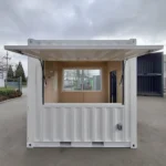 Contenedor de cafetería/bar de 10 pies Nuevo Blanco - Imagen 8